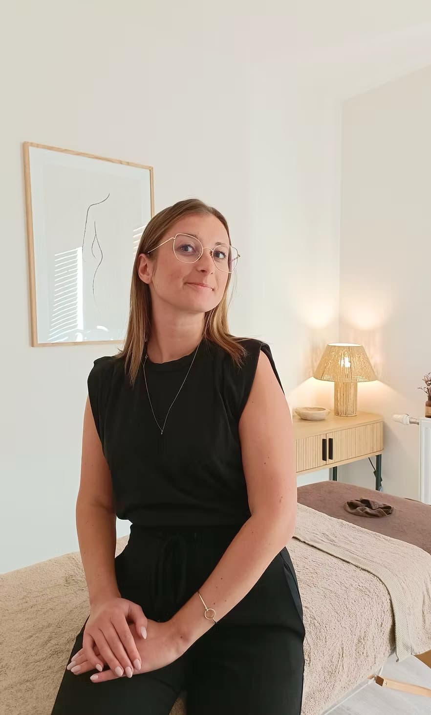 Justine, praticienne en massage bien-être à Dijon